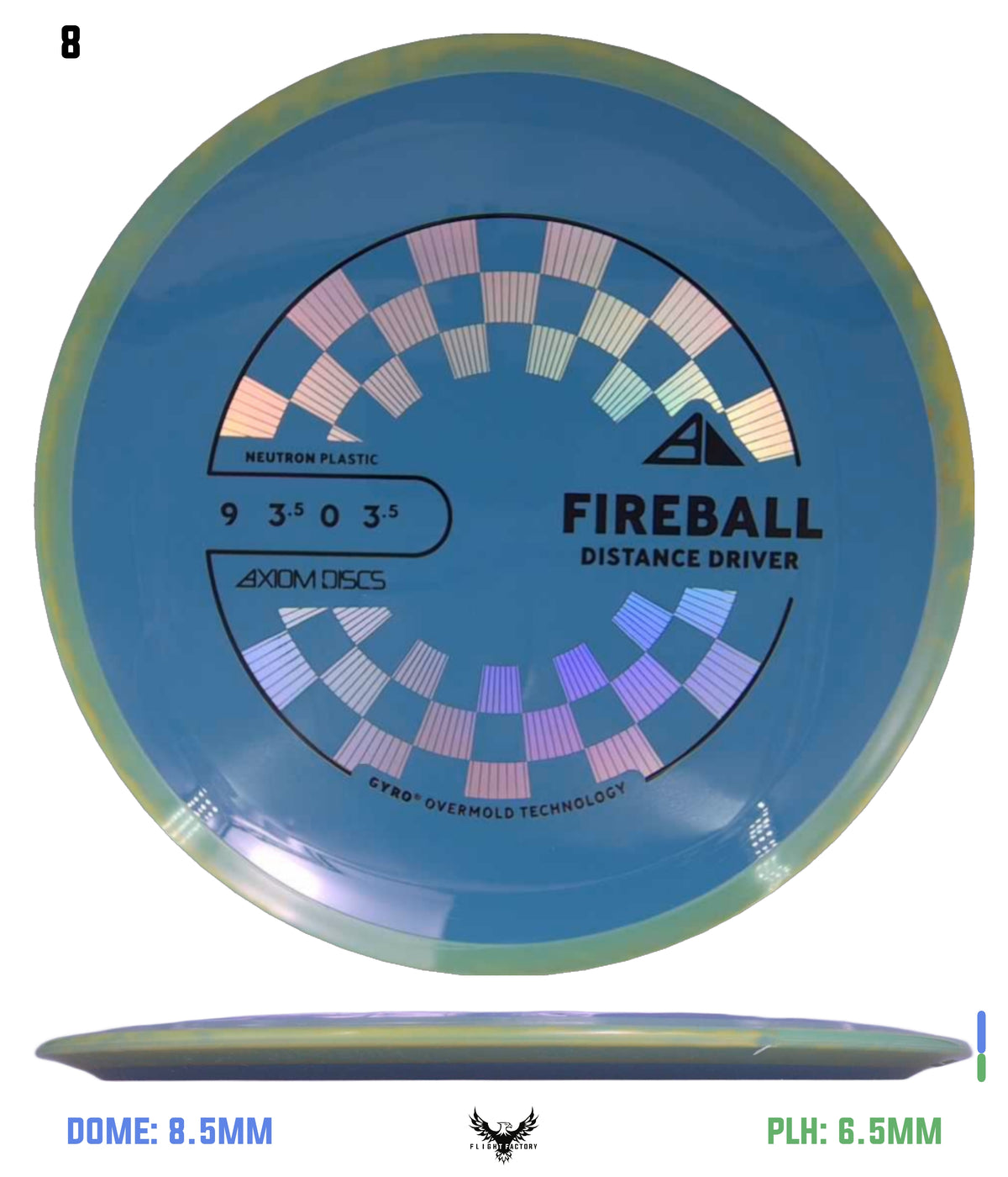 Axiom Neutron Fireball - New Stock Stamp