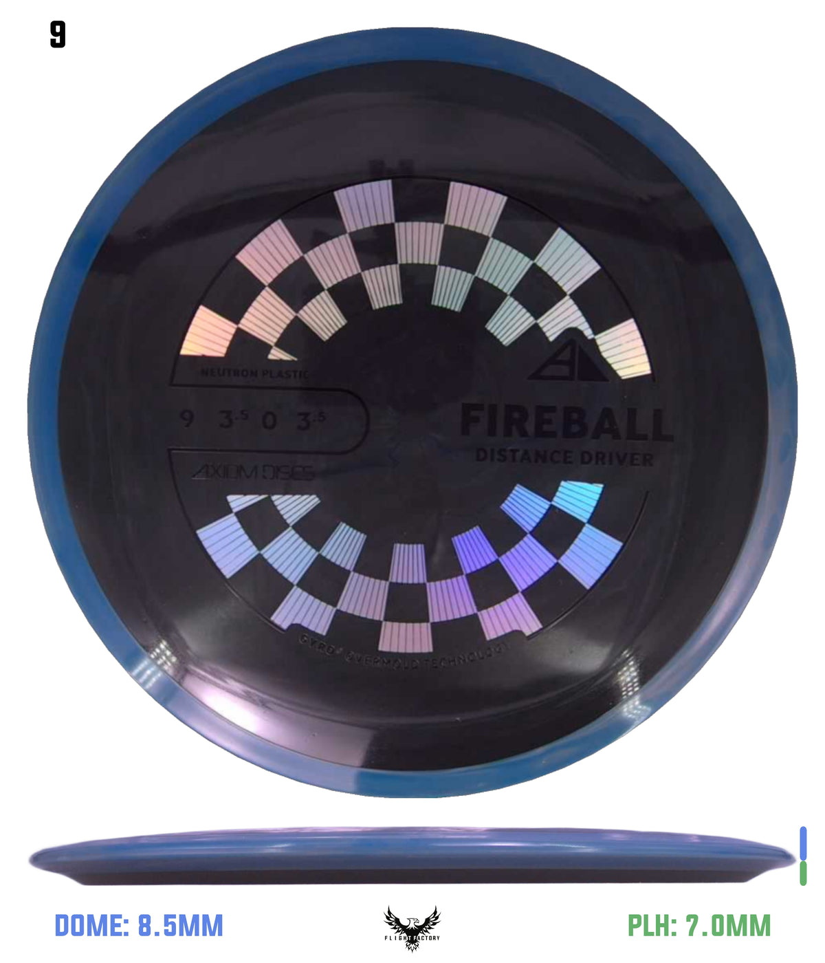 Axiom Neutron Fireball - New Stock Stamp
