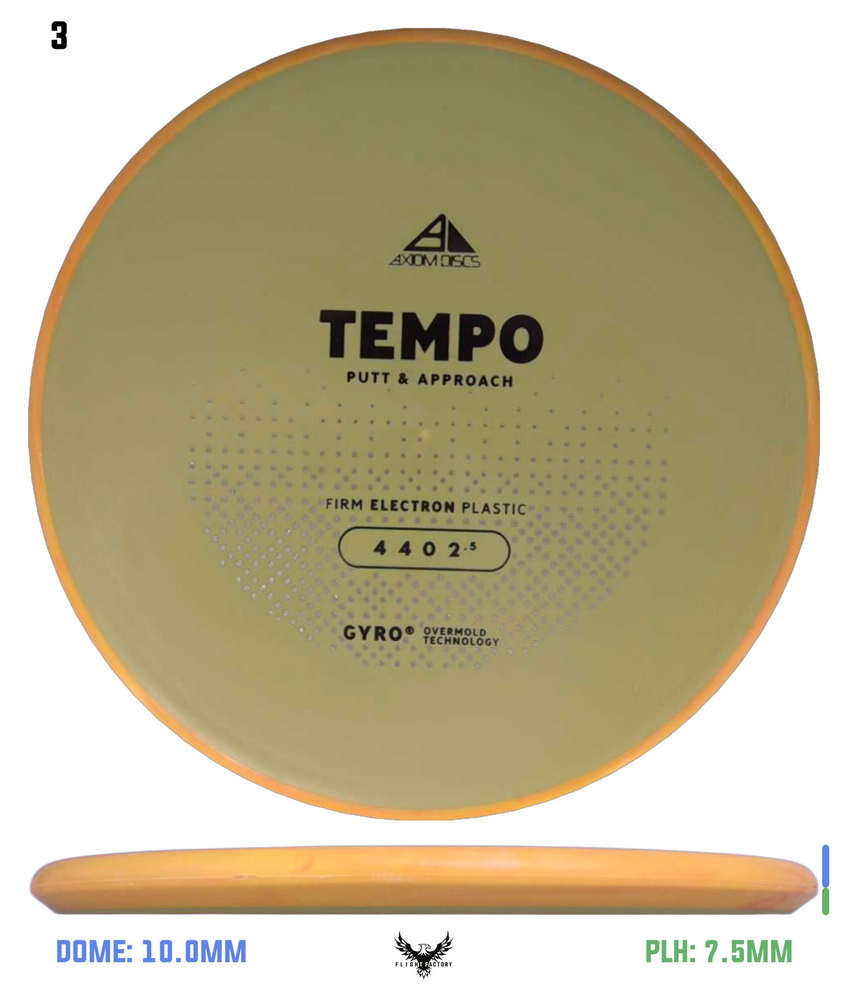 Axiom Electron Firm Tempo - New Stock Stamp