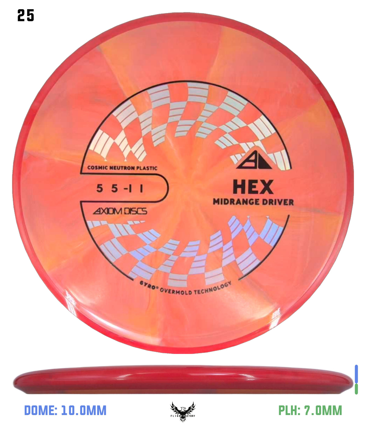 Axiom Cosmic Neutron Hex - New Stock Stamp