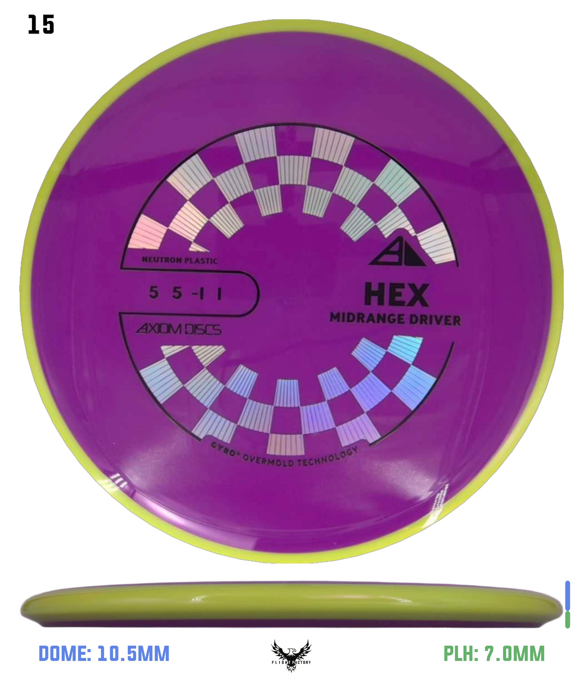 Axiom Neutron Hex - New Stock Stamp