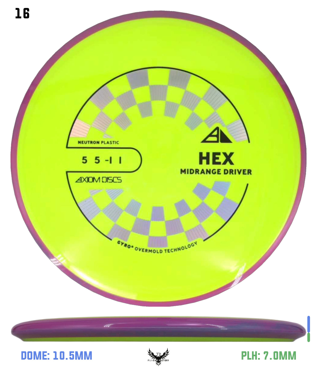 Axiom Neutron Hex - New Stock Stamp