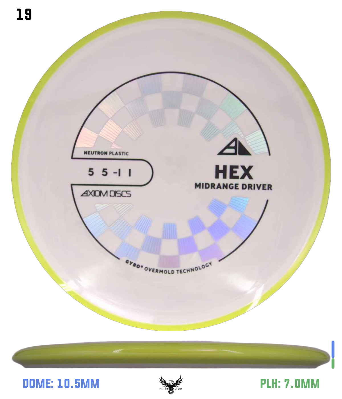 Axiom Neutron Hex - New Stock Stamp