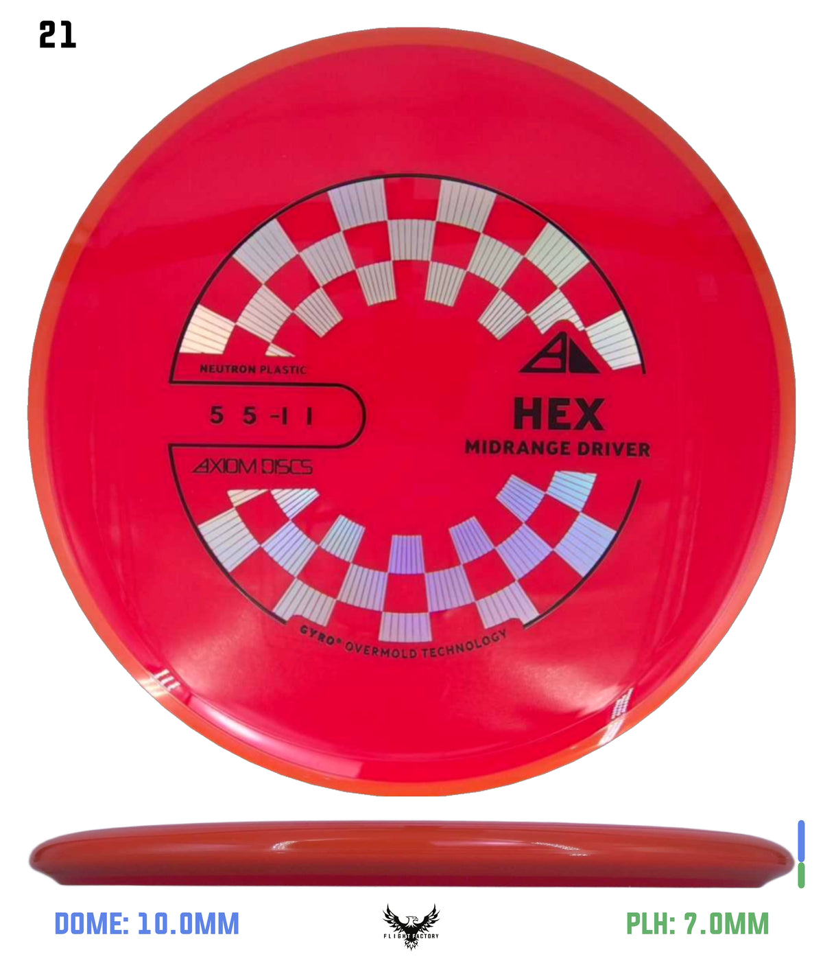 Axiom Neutron Hex - New Stock Stamp