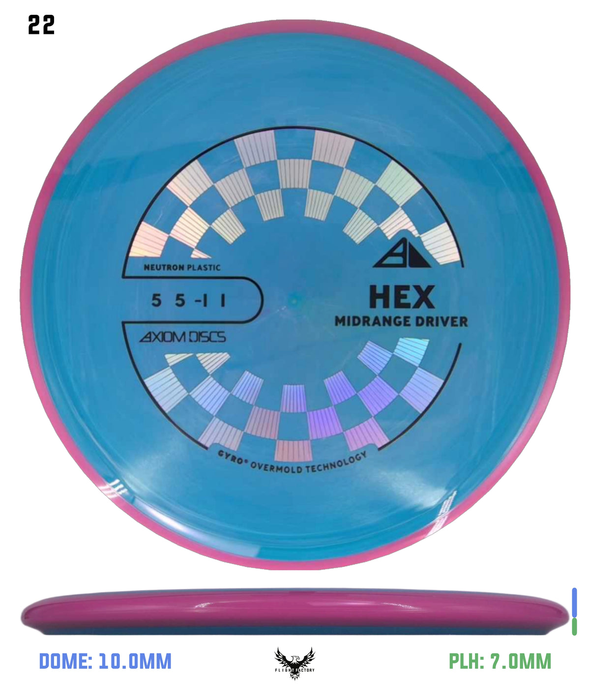 Axiom Neutron Hex - New Stock Stamp