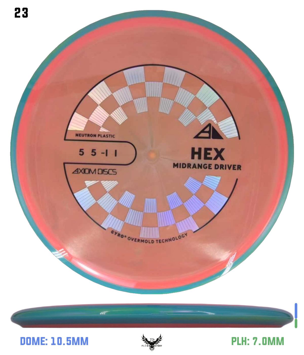 Axiom Neutron Hex - New Stock Stamp