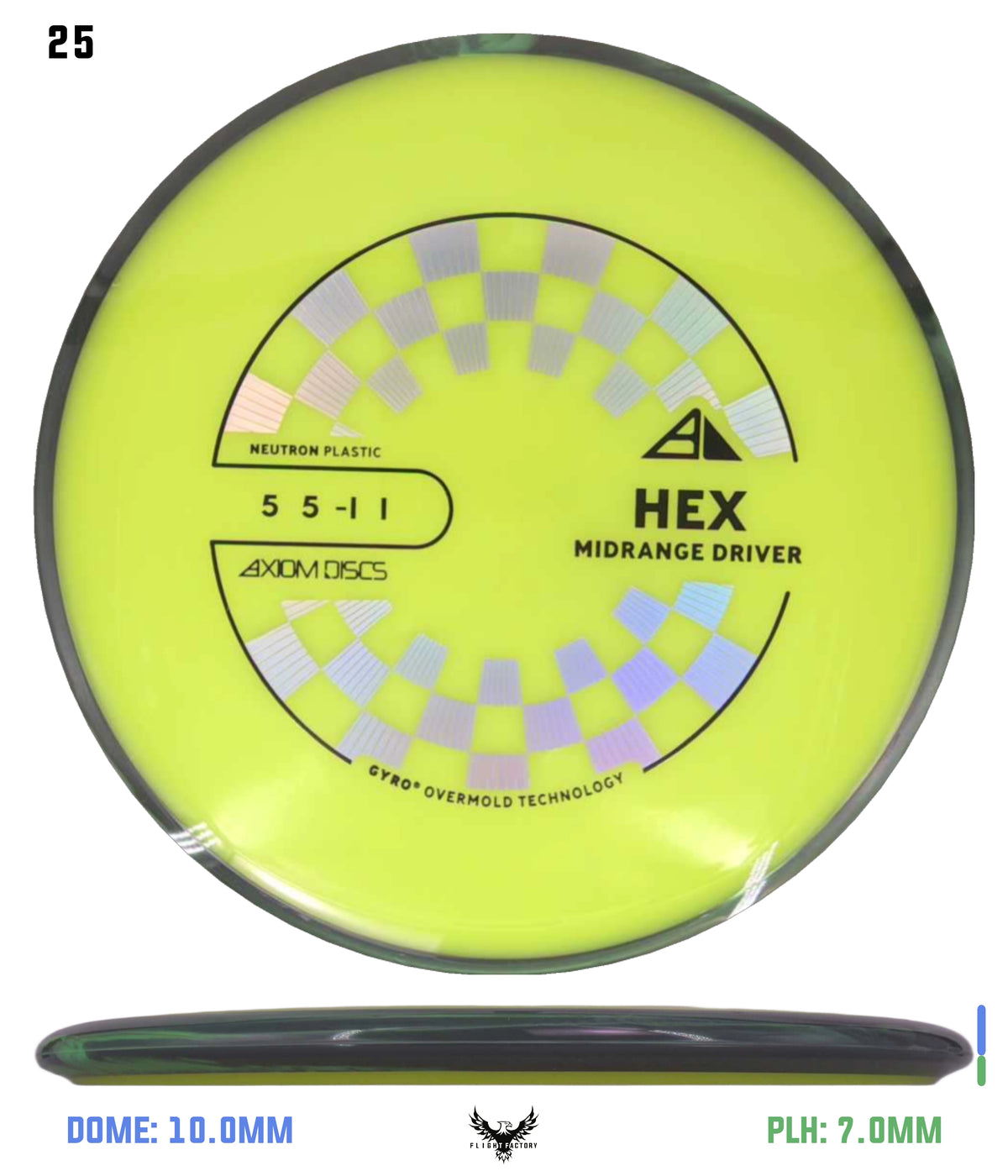 Axiom Neutron Hex - New Stock Stamp