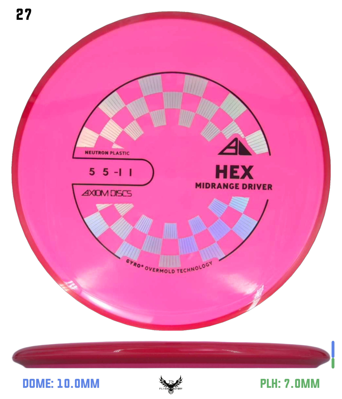 Axiom Neutron Hex - New Stock Stamp