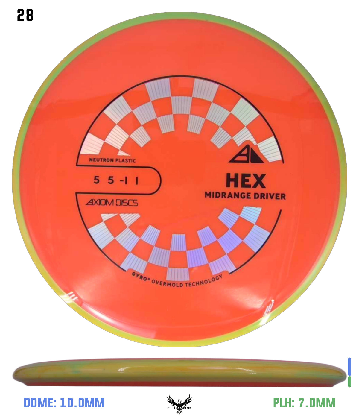 Axiom Neutron Hex - New Stock Stamp