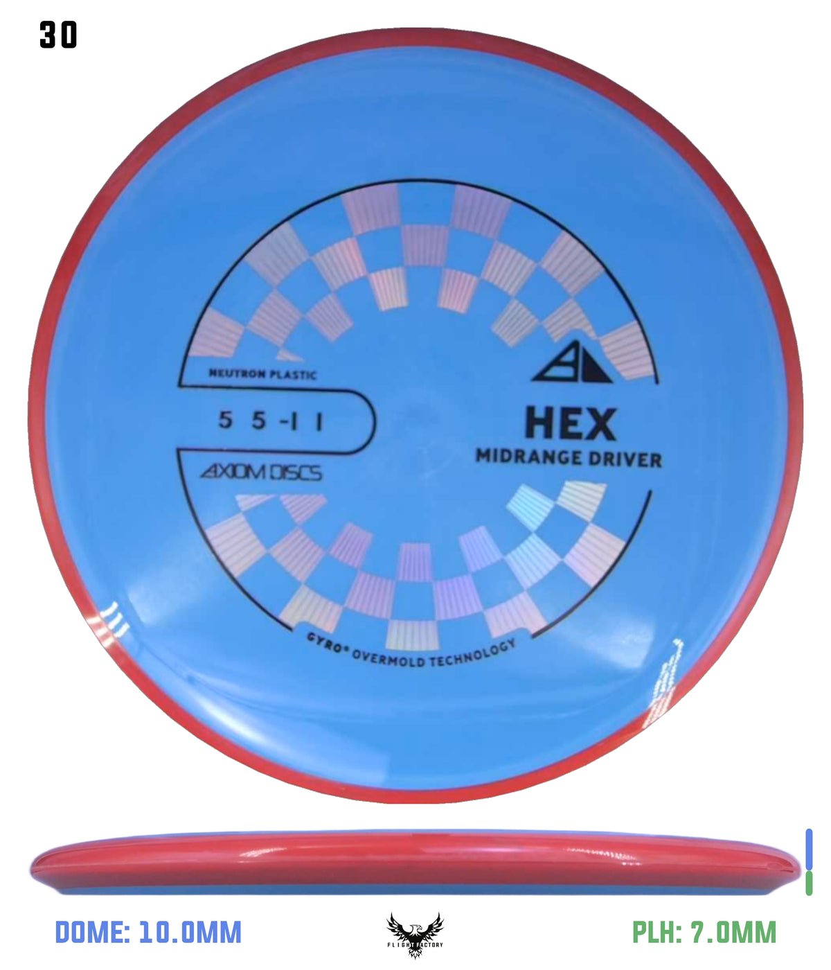 Axiom Neutron Hex - New Stock Stamp