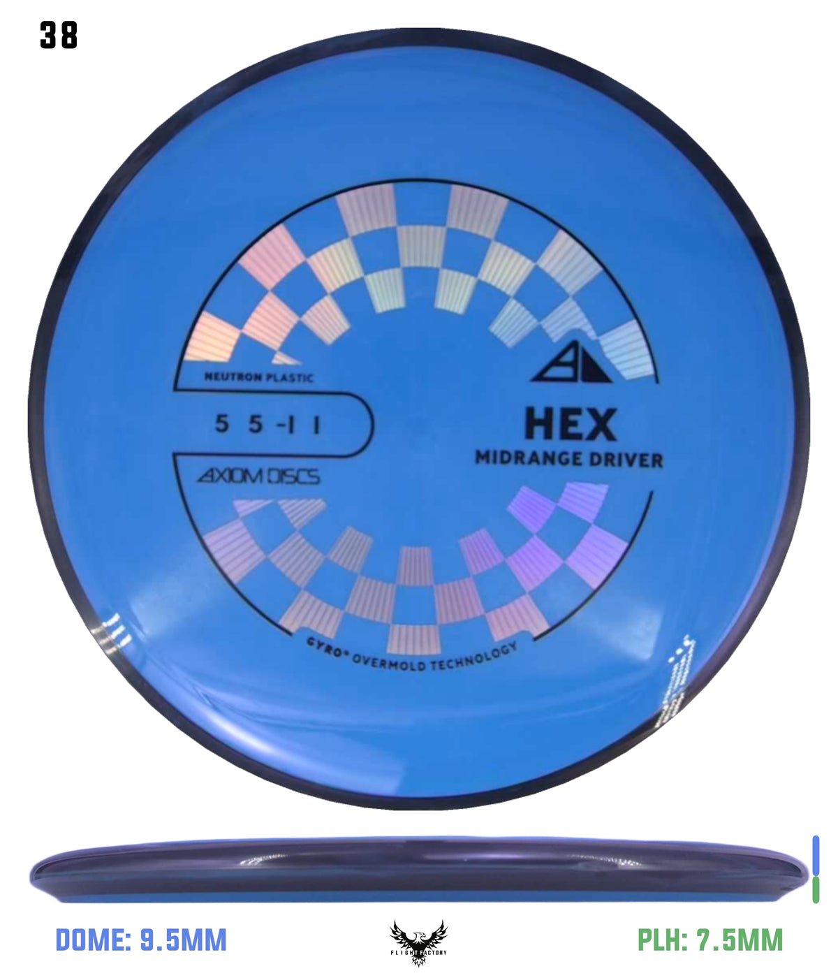 Axiom Neutron Hex - New Stock Stamp