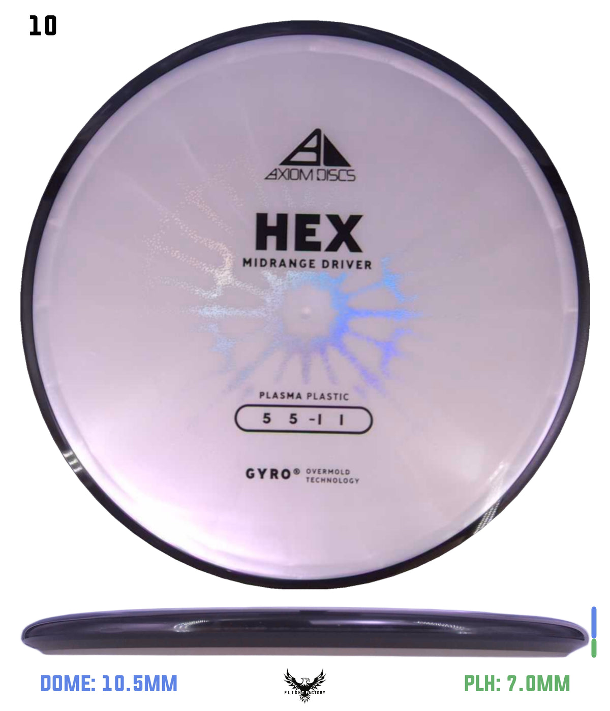 Axiom Plasma Hex - New Stock Stamp