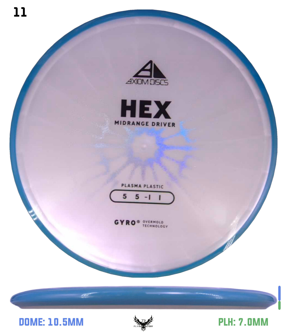 Axiom Plasma Hex - New Stock Stamp