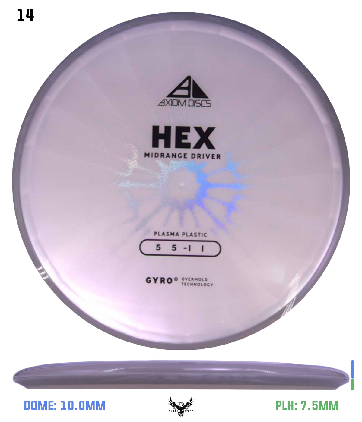 Axiom Plasma Hex - New Stock Stamp