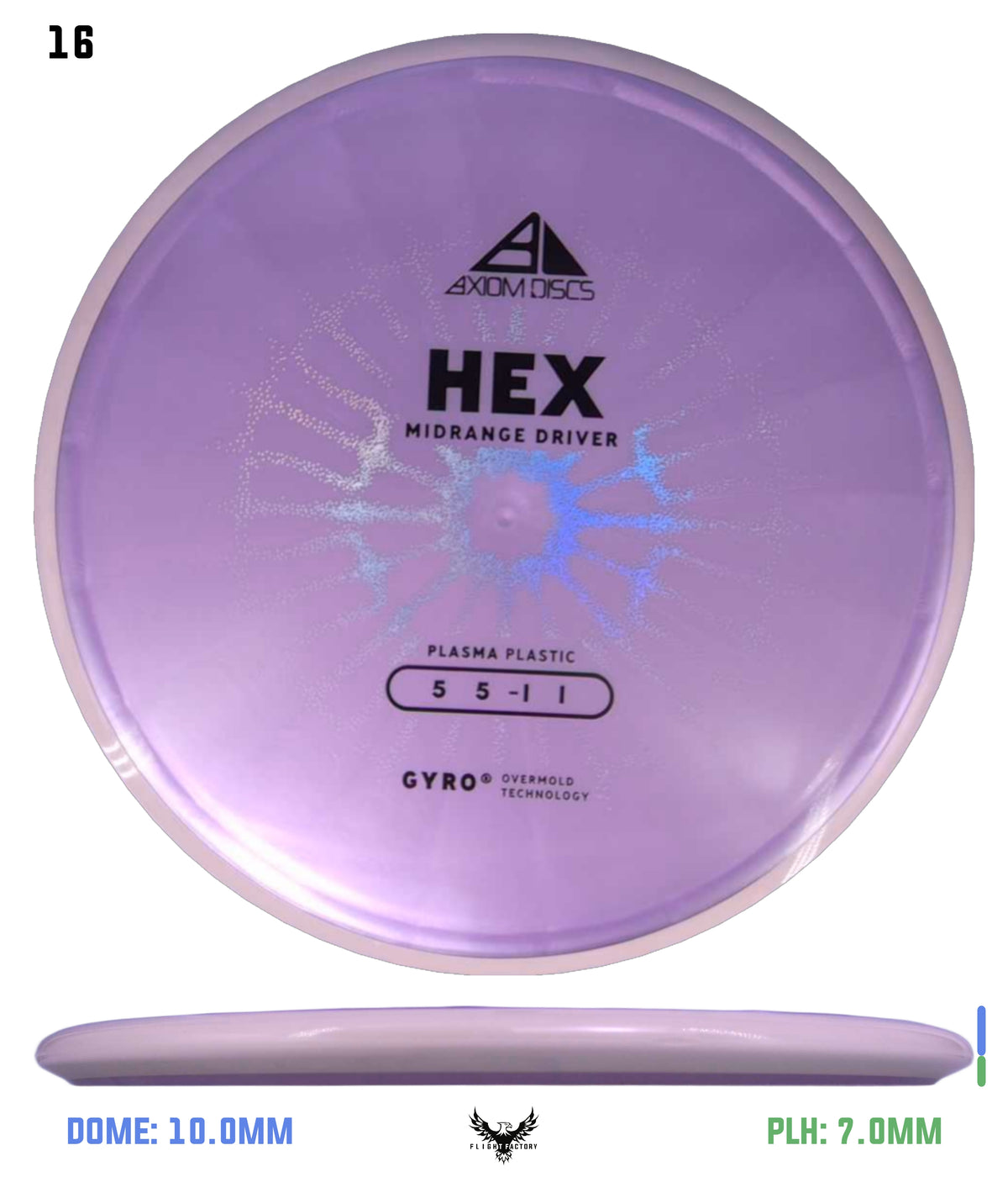 Axiom Plasma Hex - New Stock Stamp
