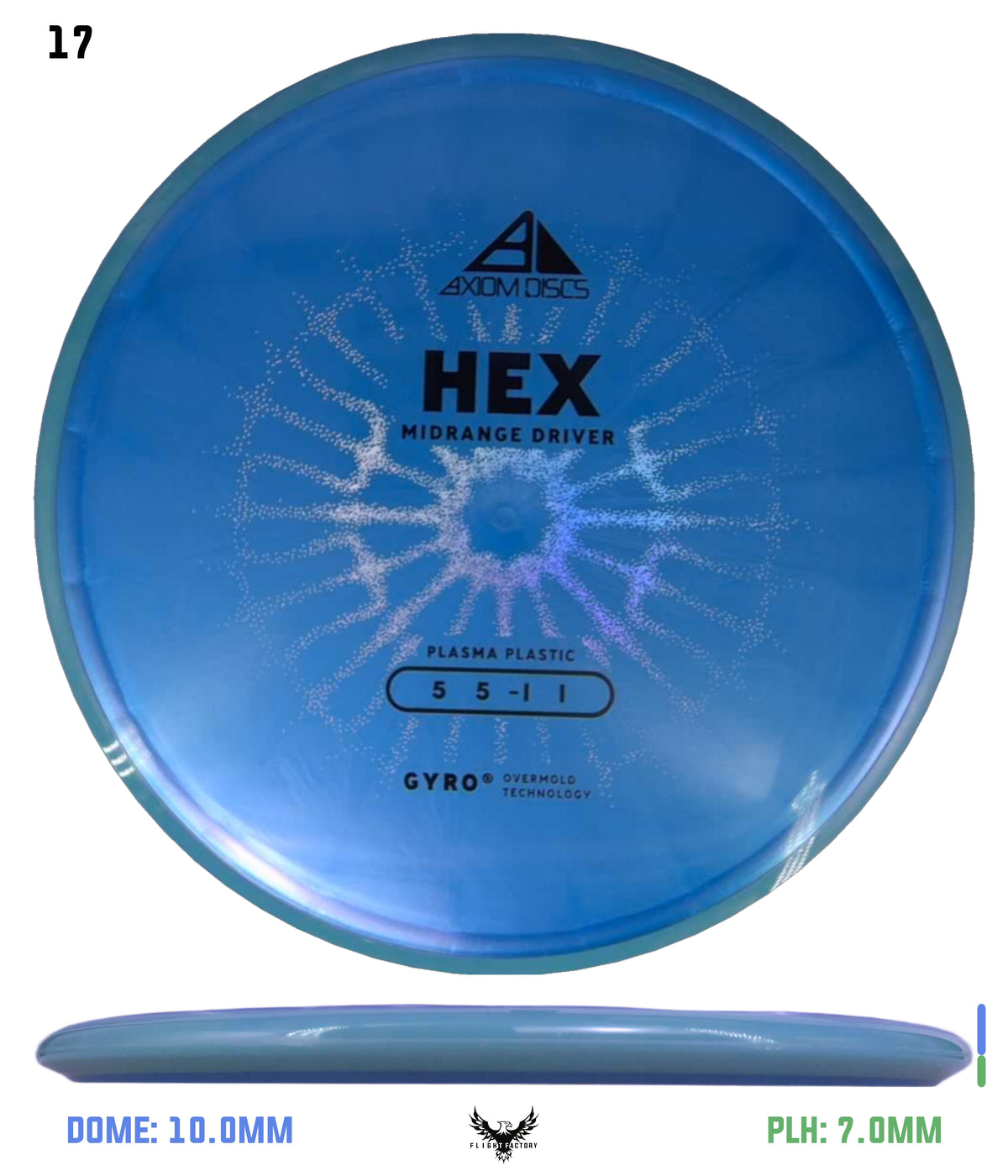 Axiom Plasma Hex - New Stock Stamp