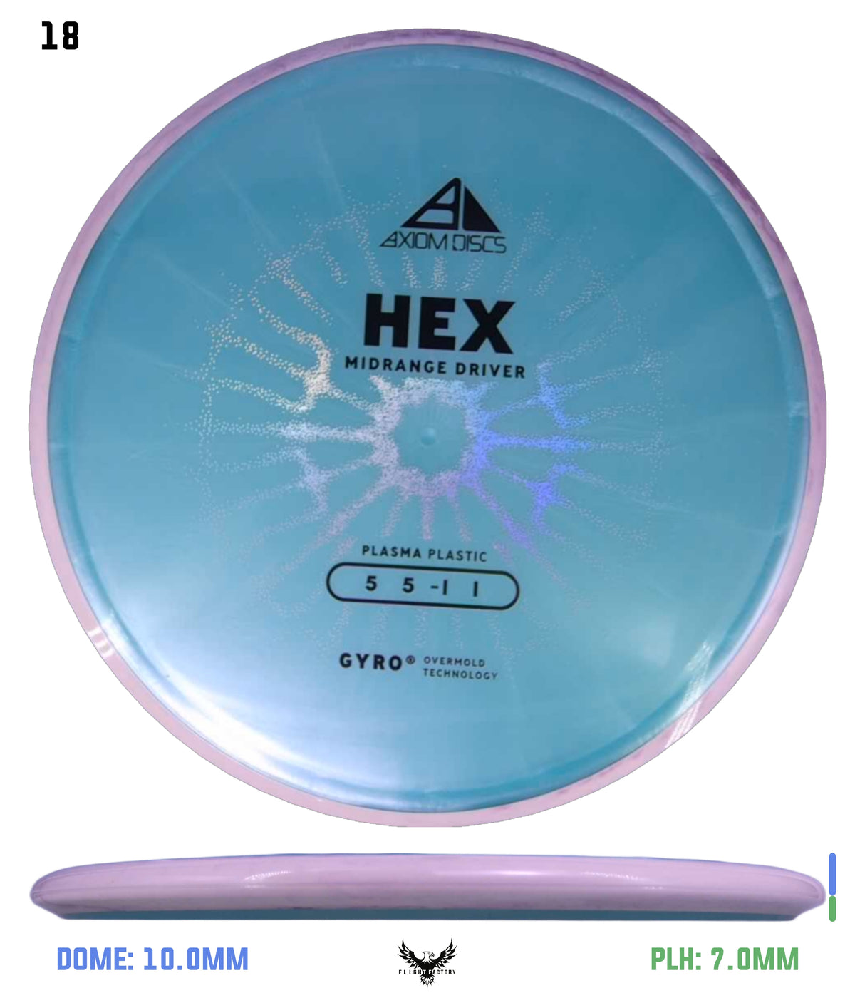 Axiom Plasma Hex - New Stock Stamp