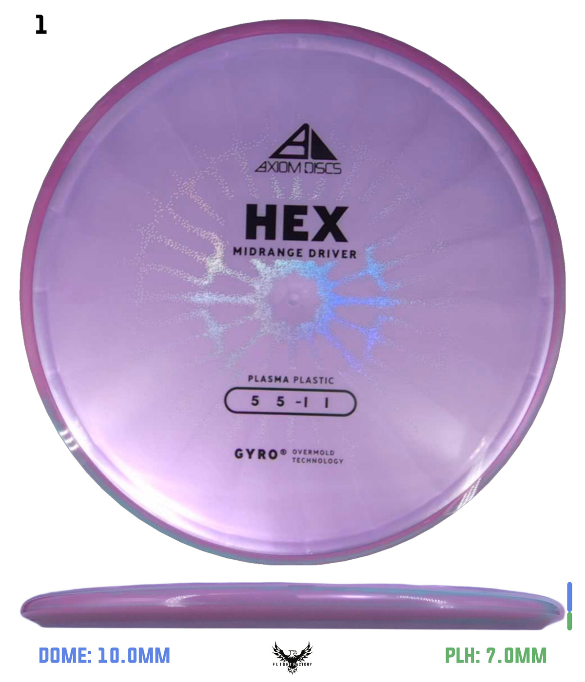 Axiom Plasma Hex - New Stock Stamp