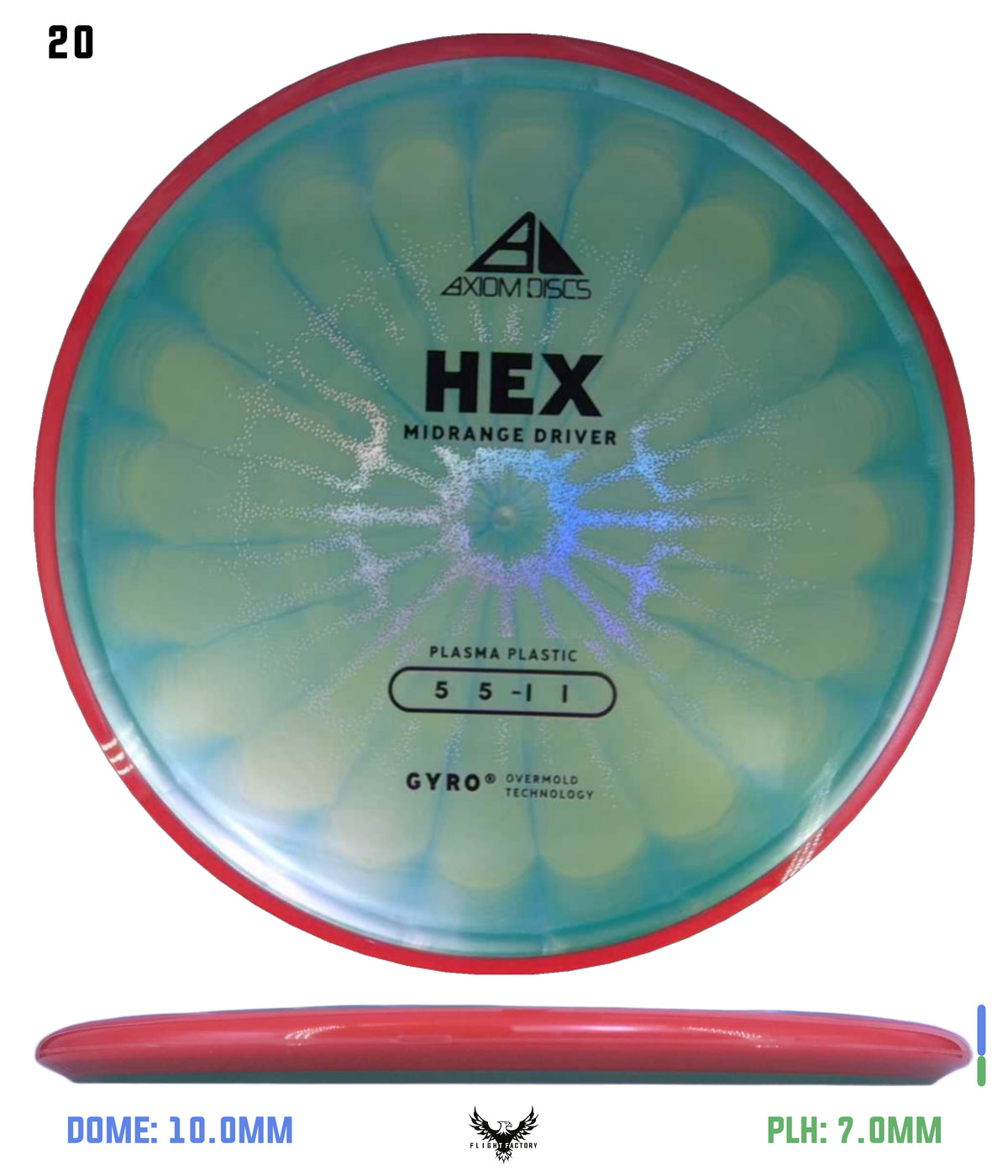 Axiom Plasma Hex - New Stock Stamp