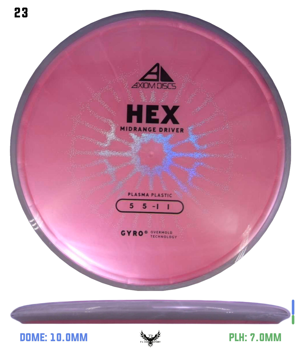 Axiom Plasma Hex - New Stock Stamp