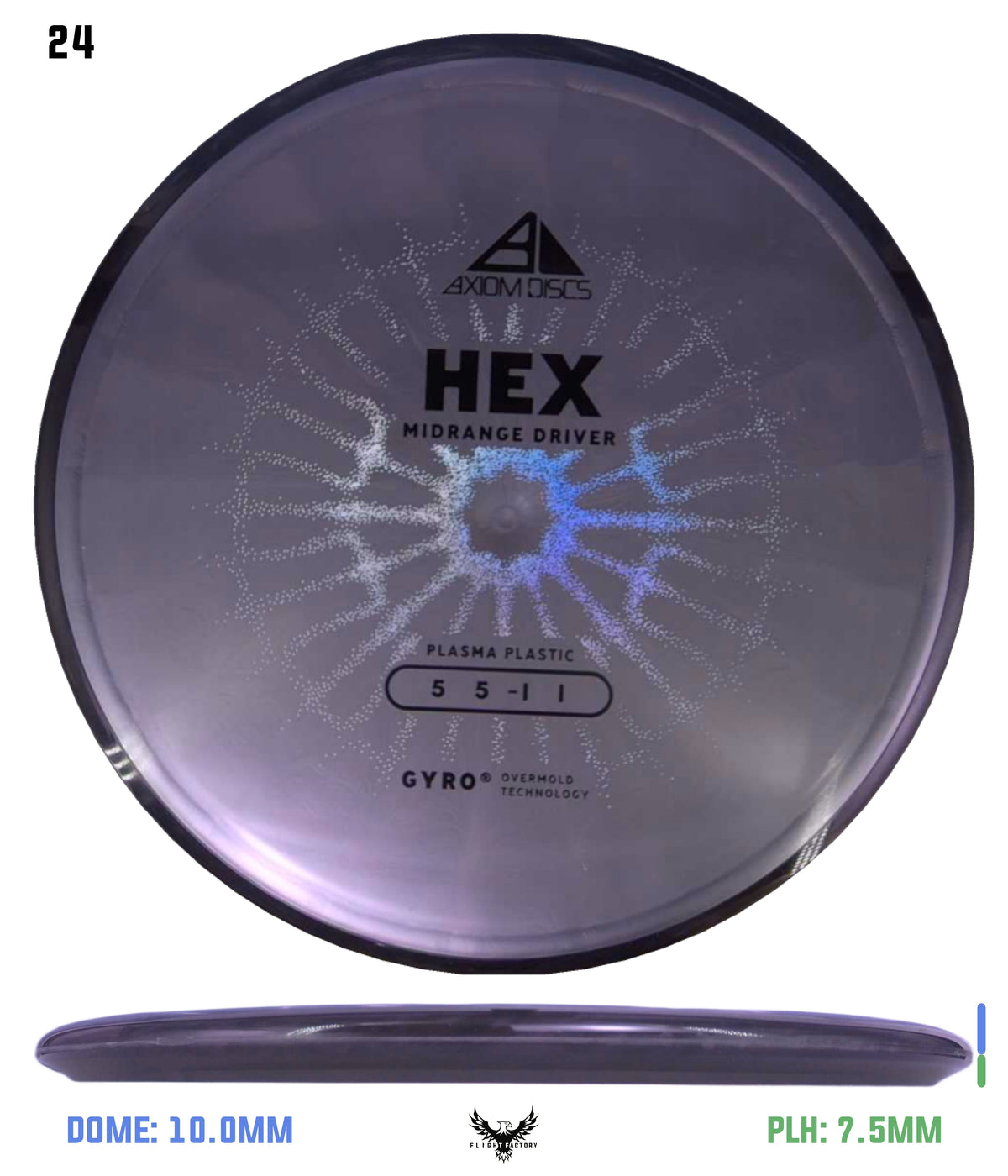 Axiom Plasma Hex - New Stock Stamp