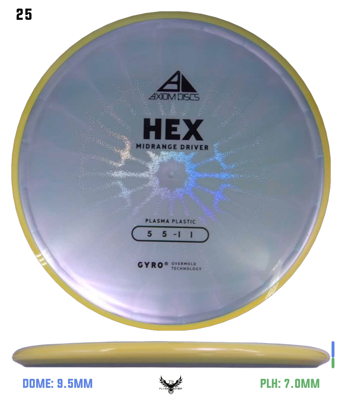 Axiom Plasma Hex - New Stock Stamp