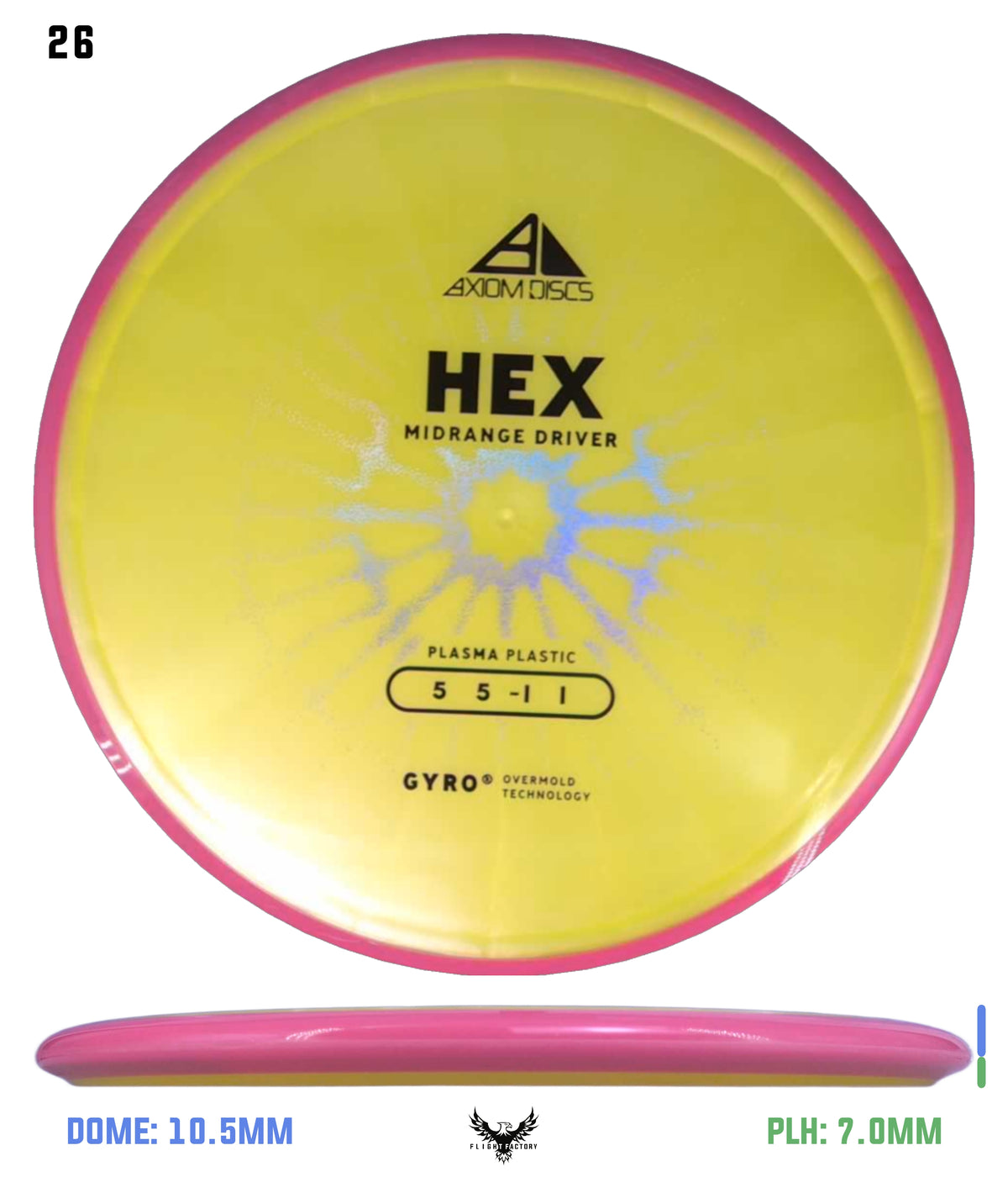 Axiom Plasma Hex - New Stock Stamp