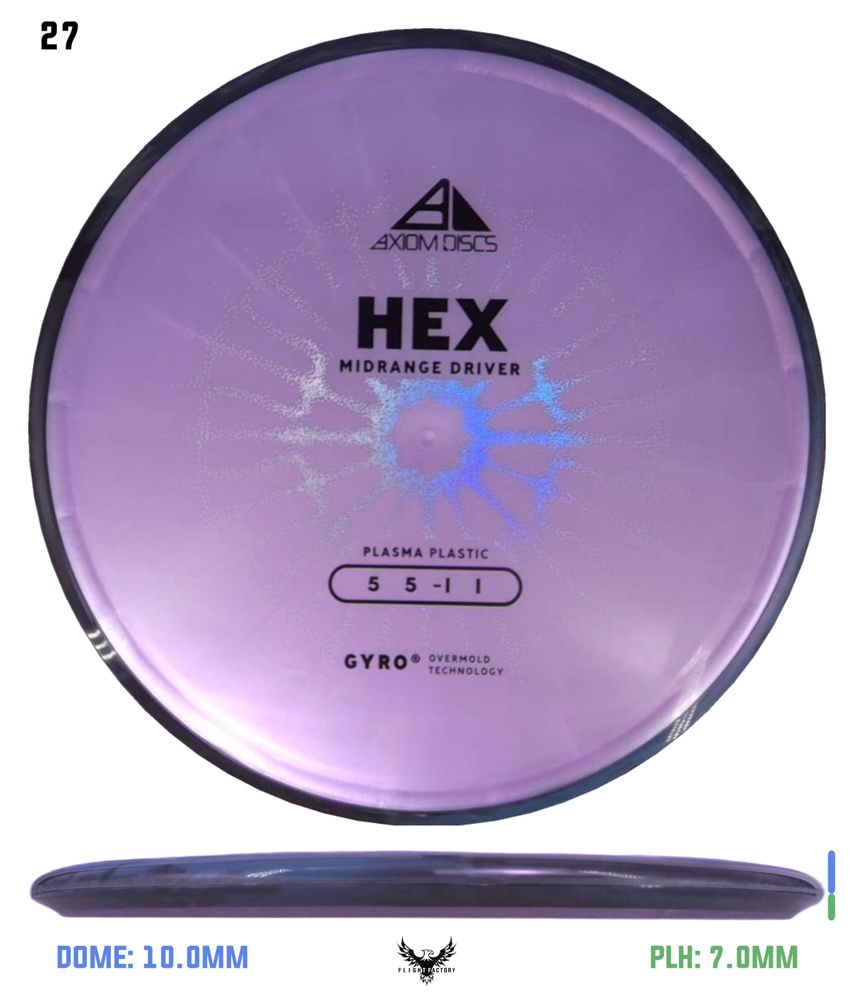Axiom Plasma Hex - New Stock Stamp