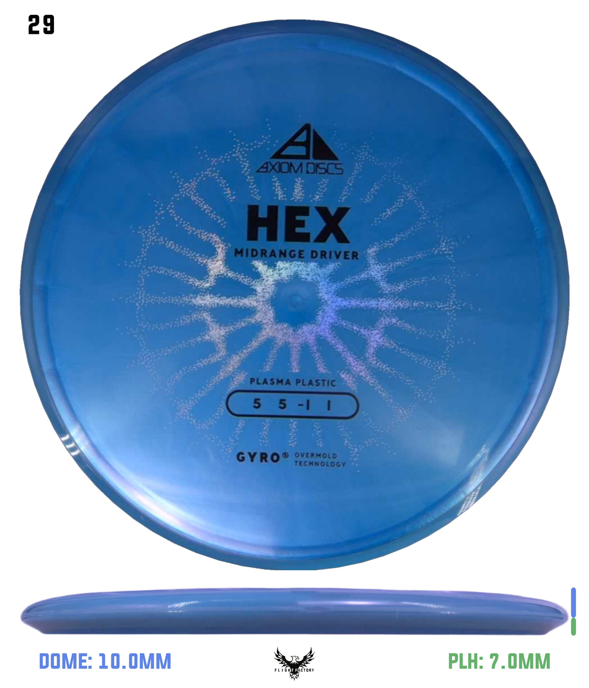 Axiom Plasma Hex - New Stock Stamp