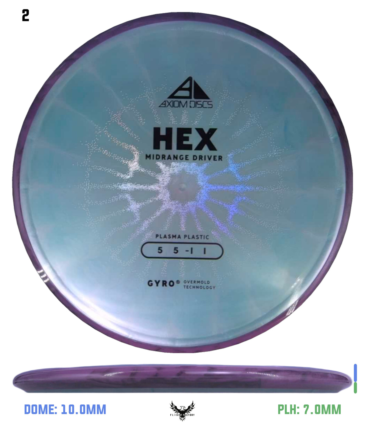 Axiom Plasma Hex - New Stock Stamp