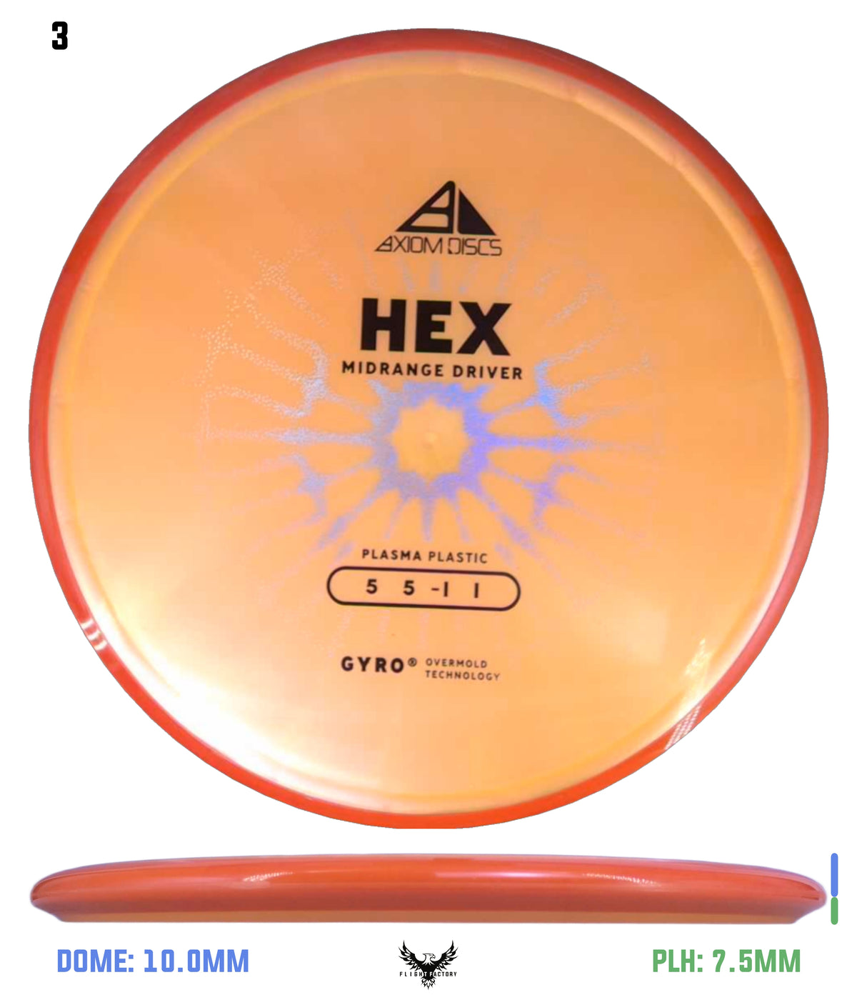 Axiom Plasma Hex - New Stock Stamp