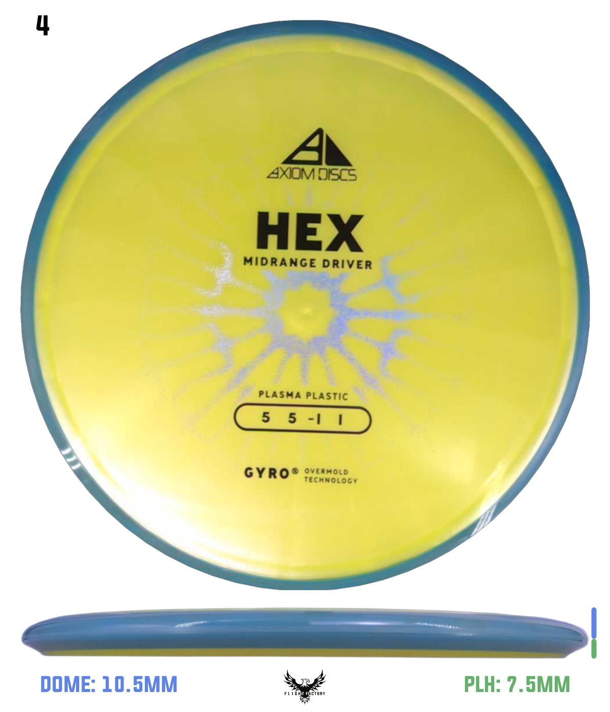 Axiom Plasma Hex - New Stock Stamp