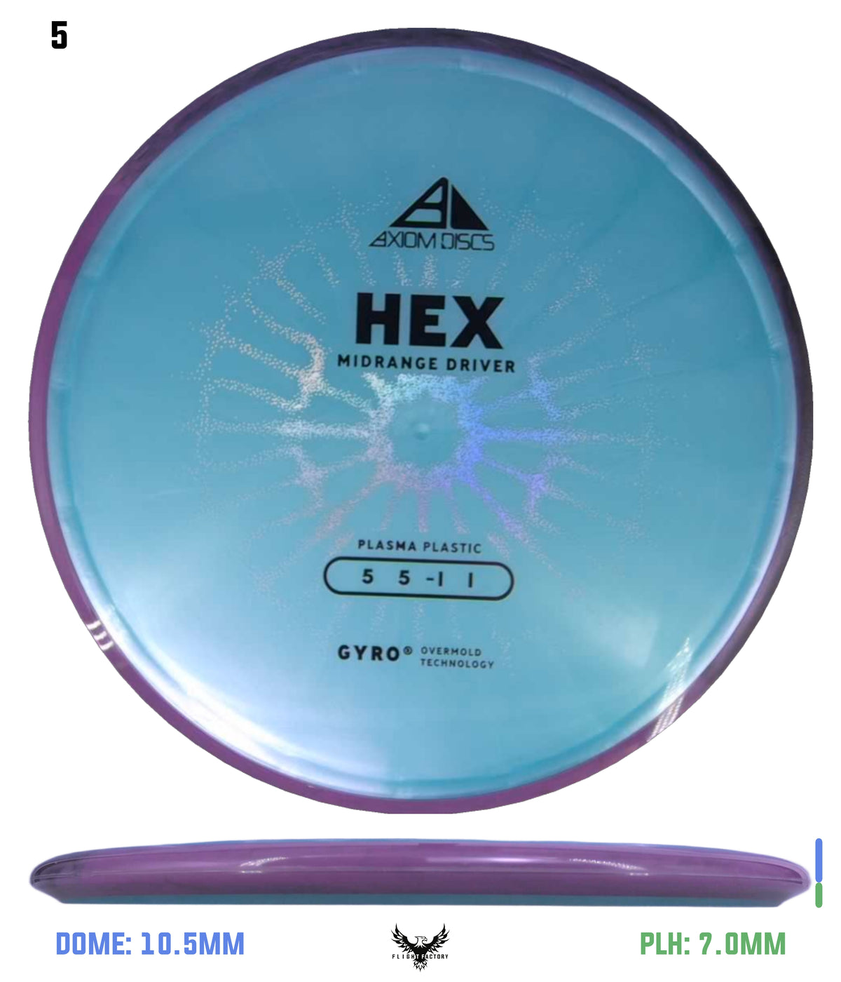 Axiom Plasma Hex - New Stock Stamp