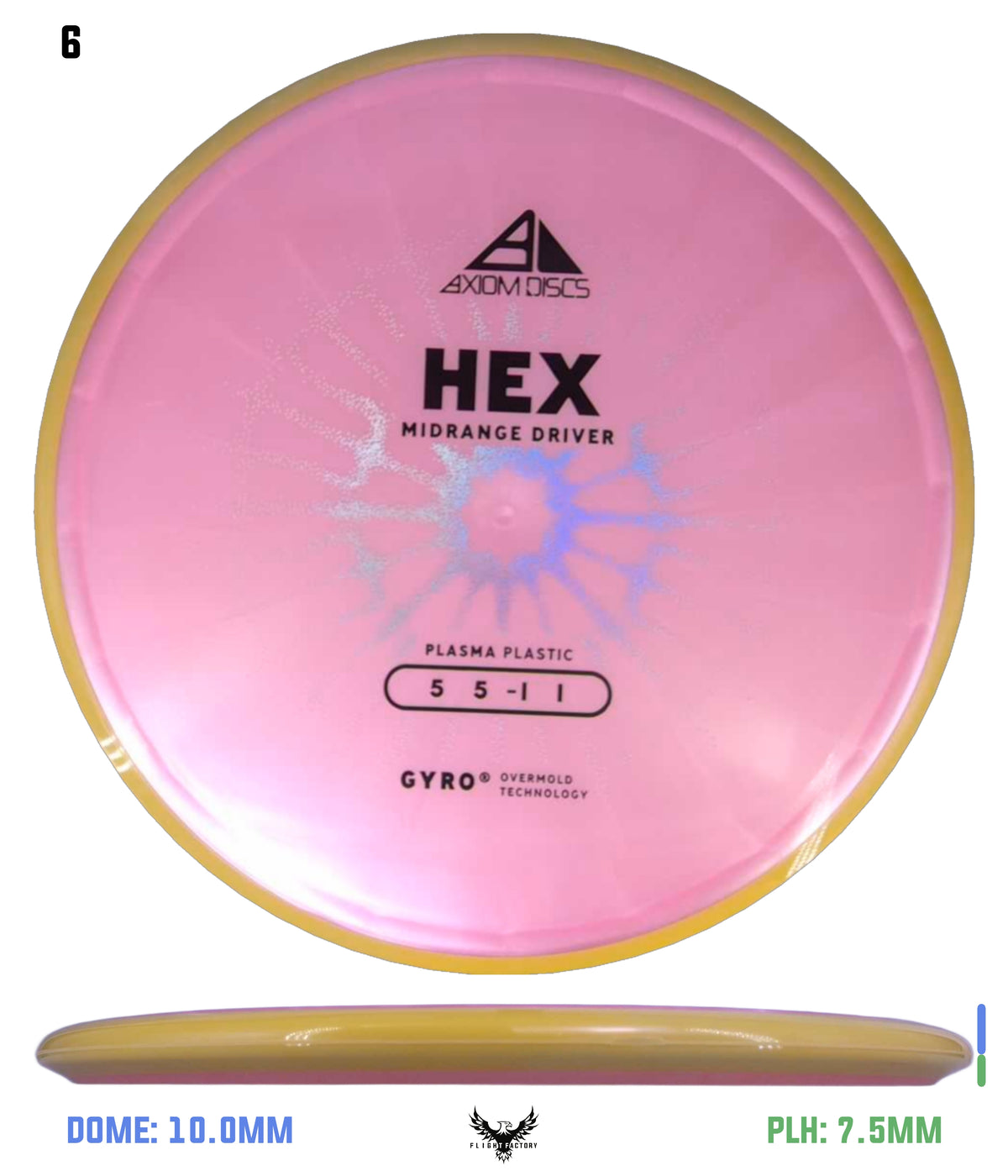Axiom Plasma Hex - New Stock Stamp