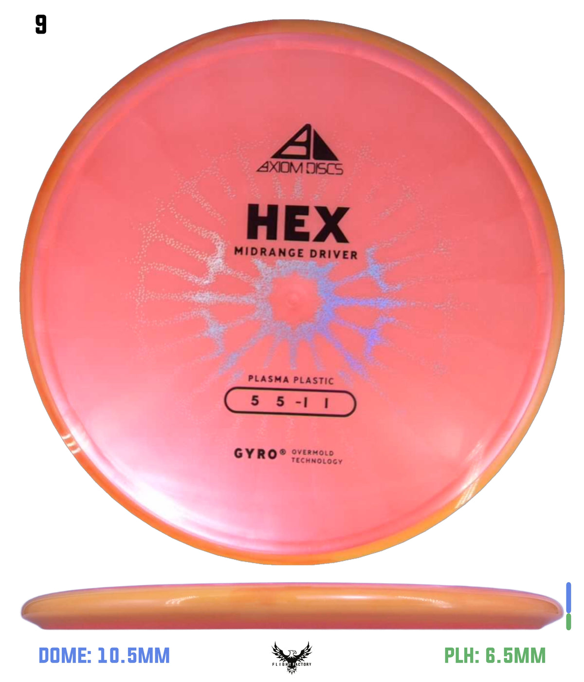 Axiom Plasma Hex - New Stock Stamp