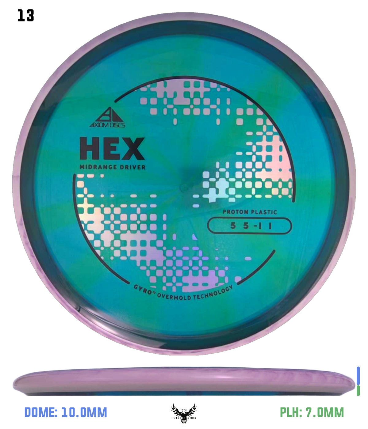 Axiom Proton Hex - New Stock Stamp