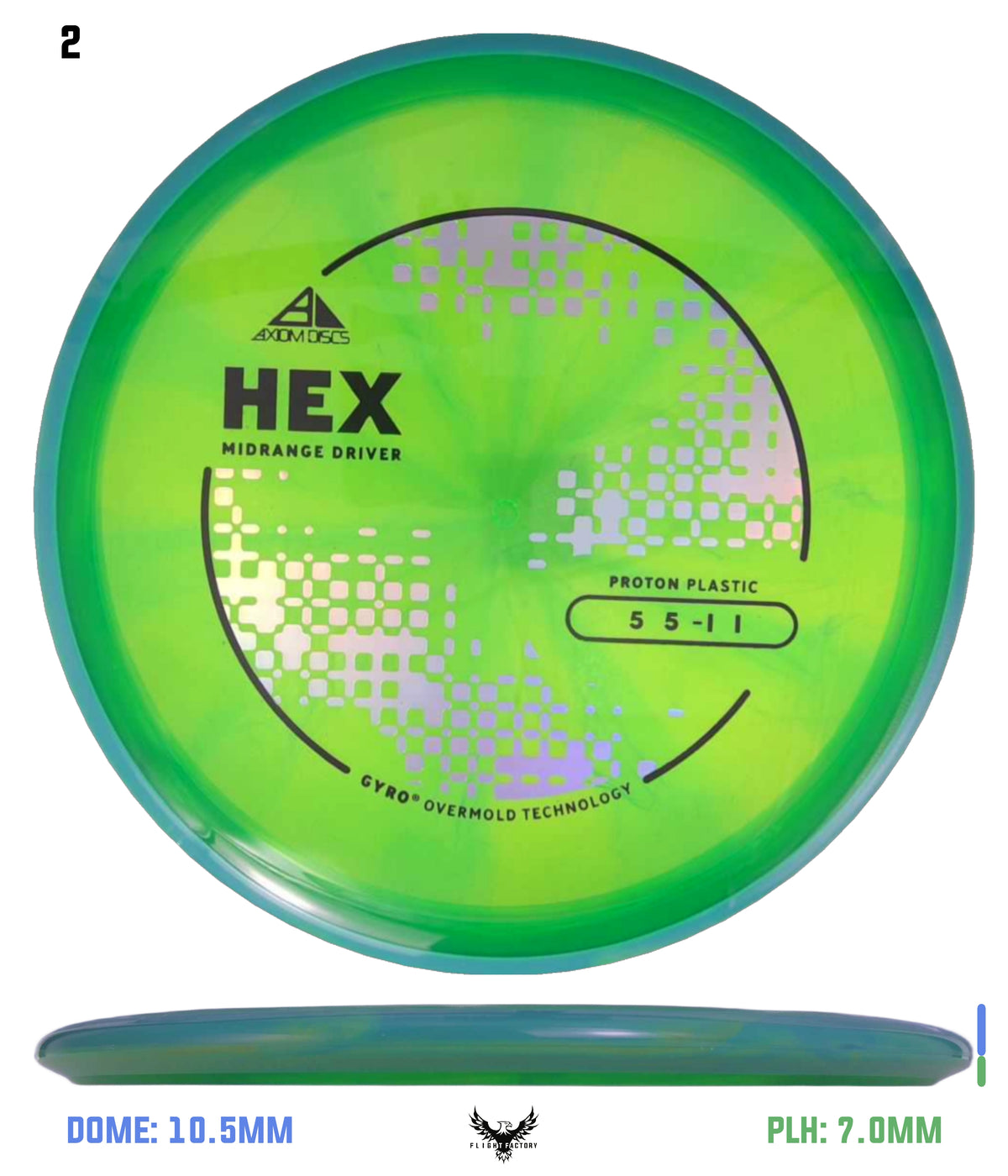 Axiom Proton Hex - New Stock Stamp