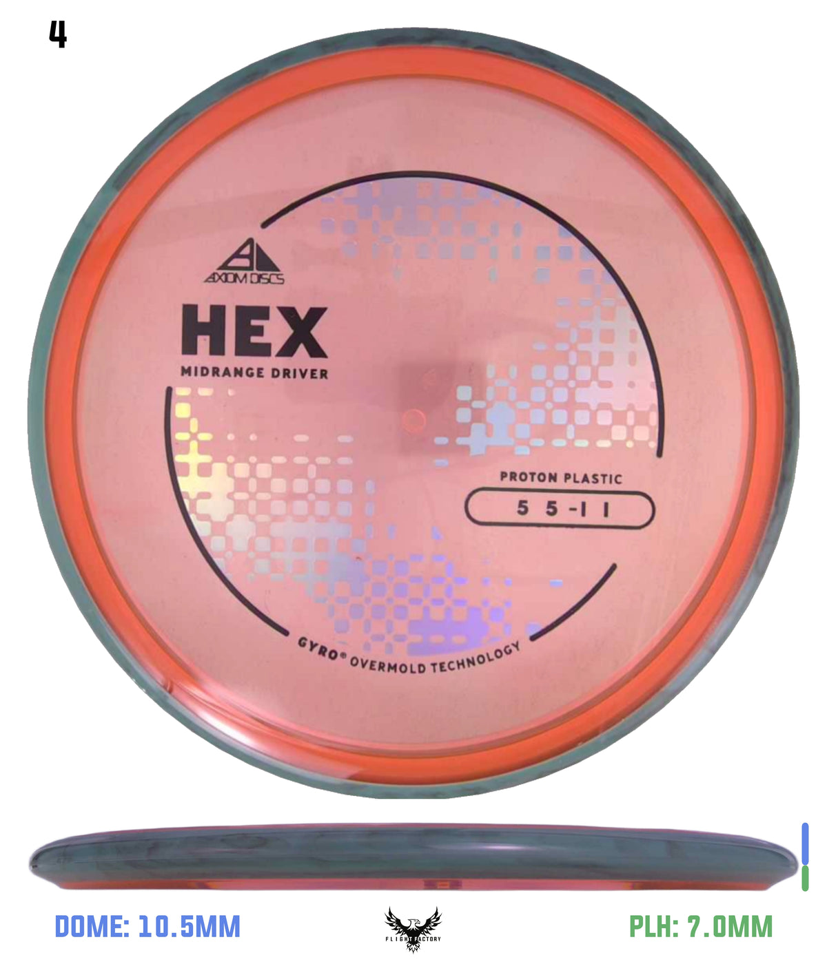 Axiom Proton Hex - New Stock Stamp