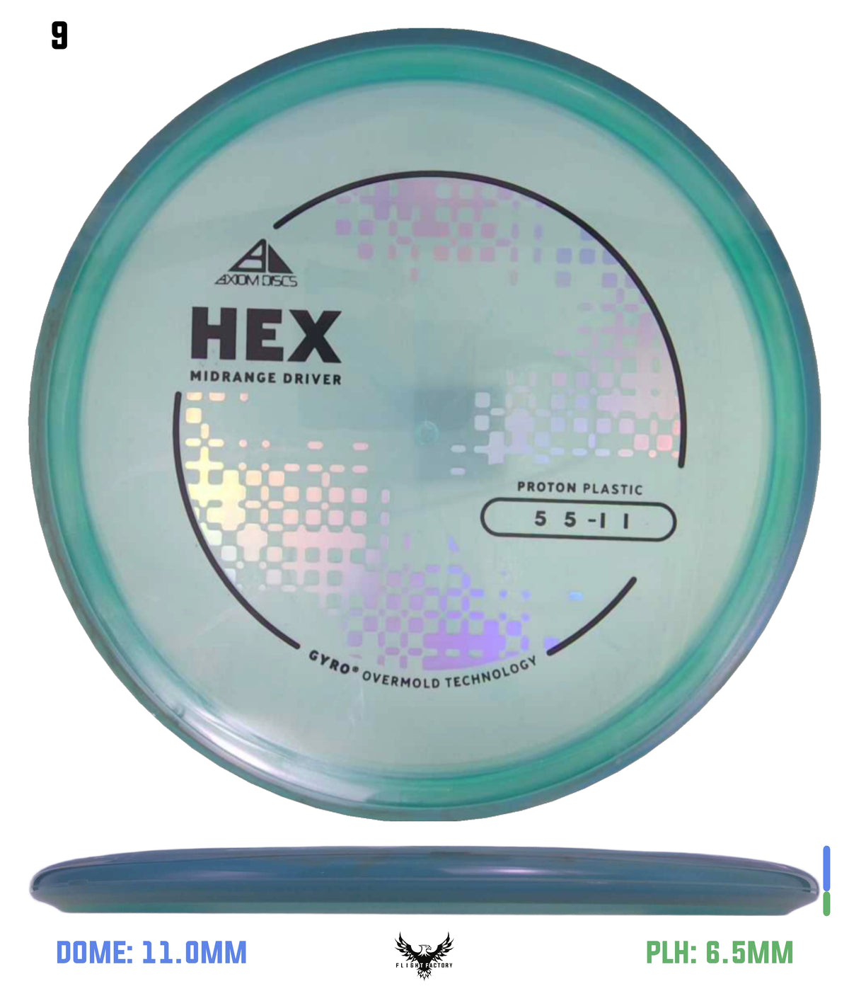 Axiom Proton Hex - New Stock Stamp