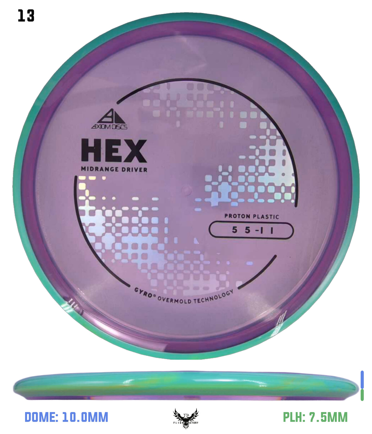 Axiom Proton Hex - New Stock Stamp