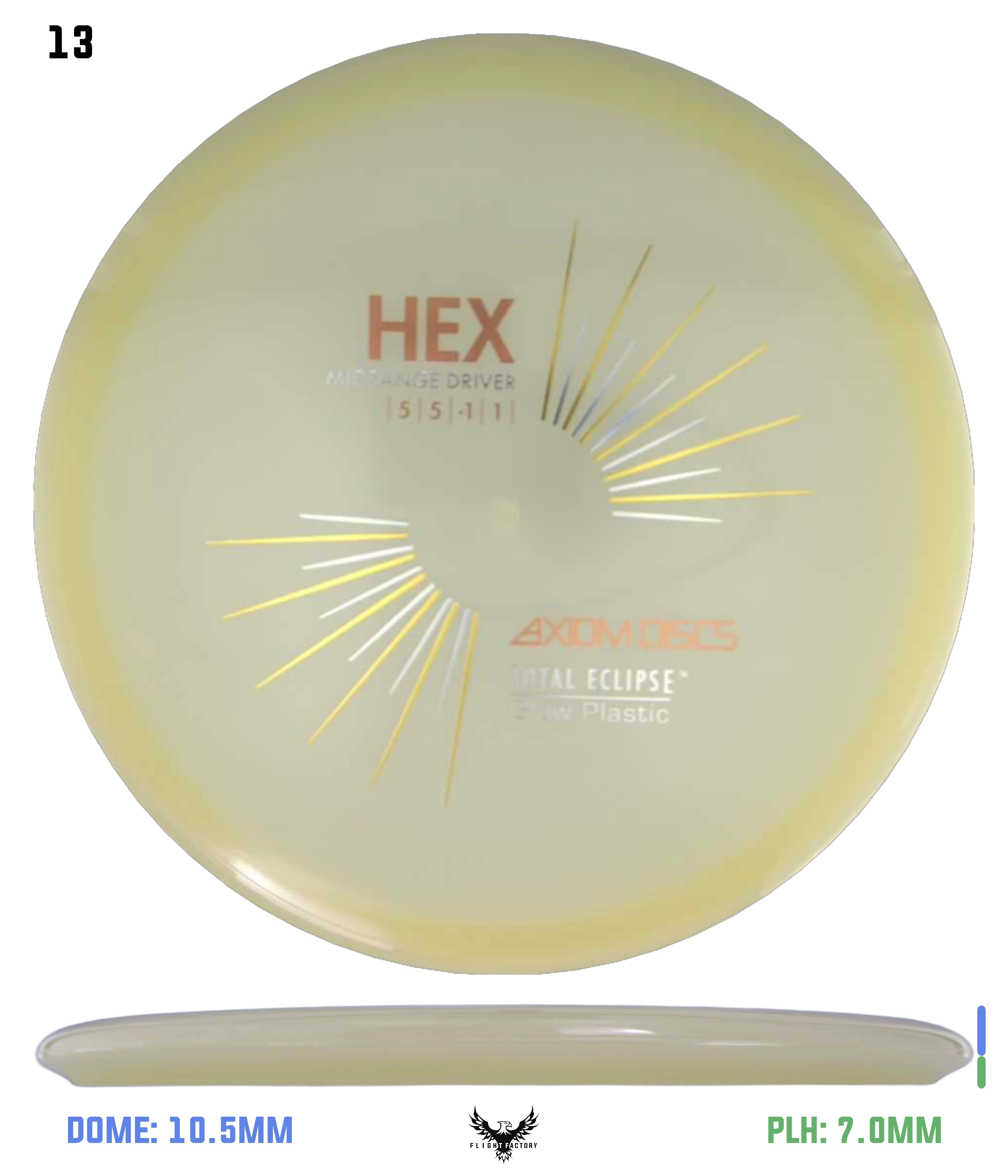 Axiom Total Eclipse Hex - Flight Factory Discs