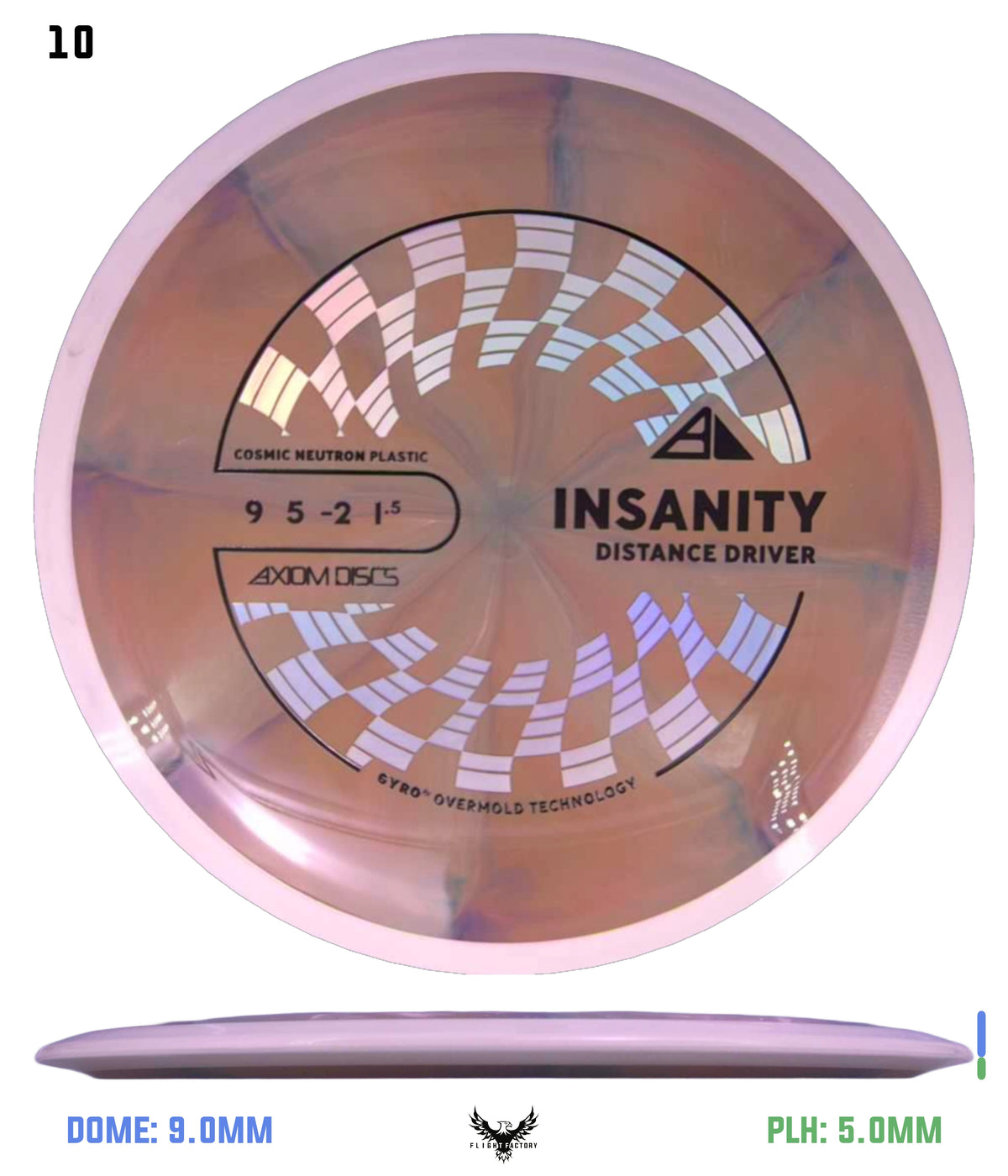 Axiom Cosmic Neutron Insanity - New Stock Stamp