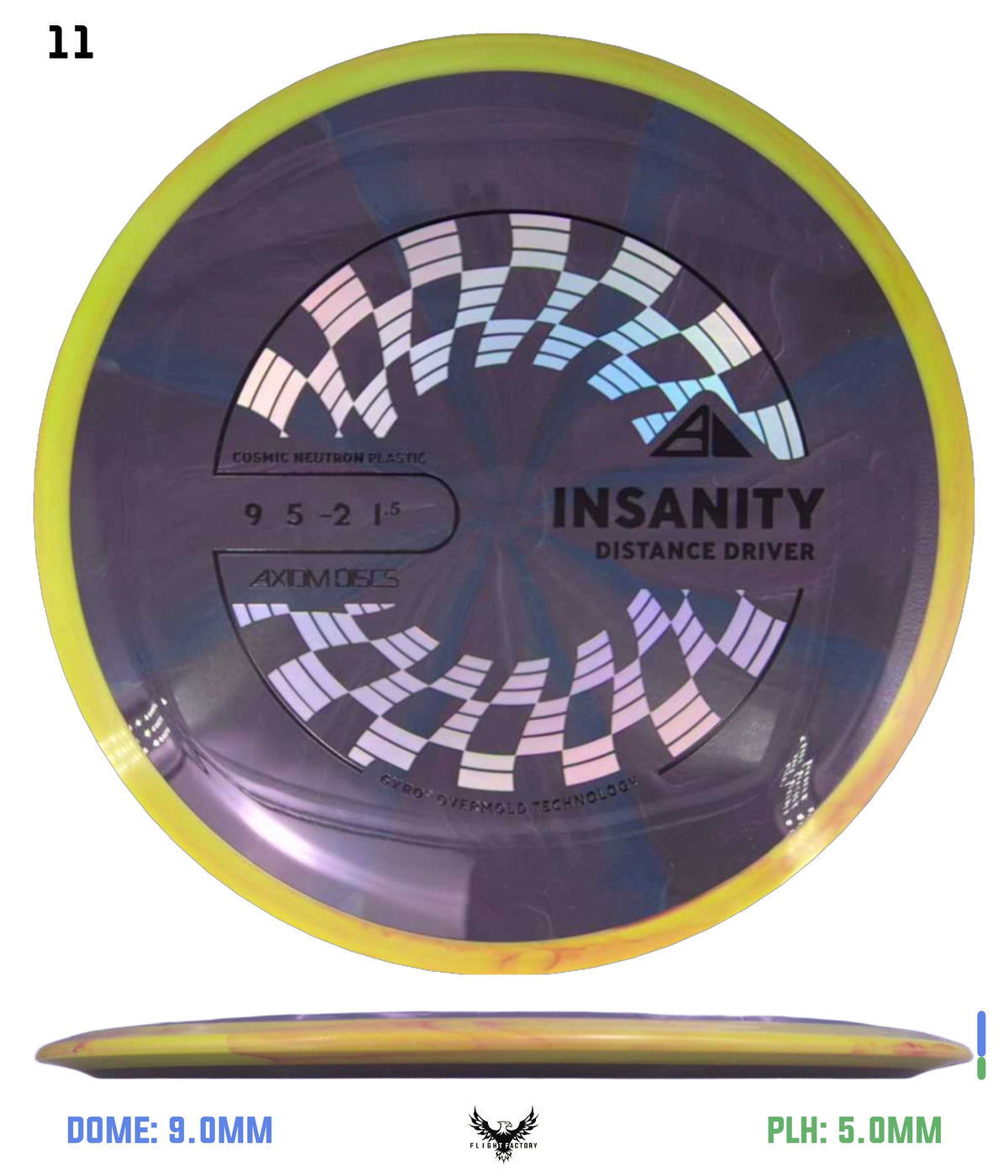 Axiom Cosmic Neutron Insanity - New Stock Stamp