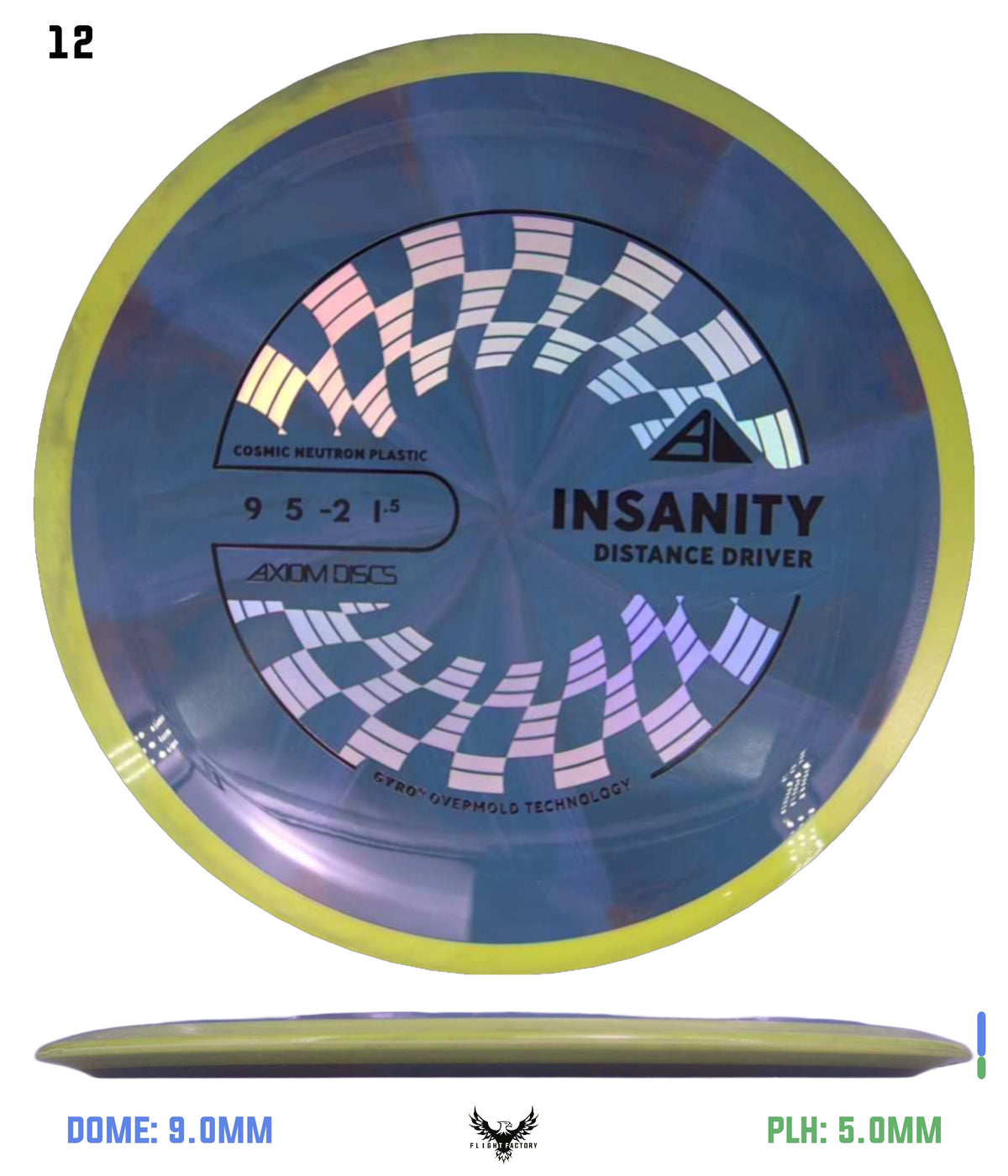 Axiom Cosmic Neutron Insanity - New Stock Stamp