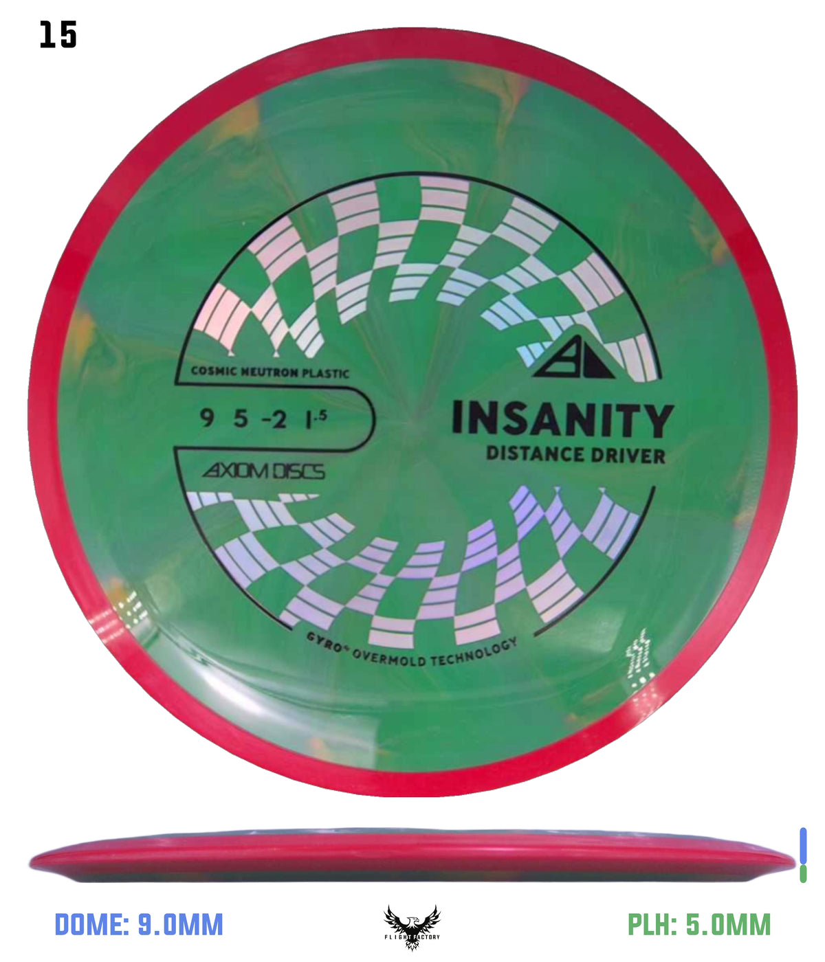 Axiom Cosmic Neutron Insanity - New Stock Stamp