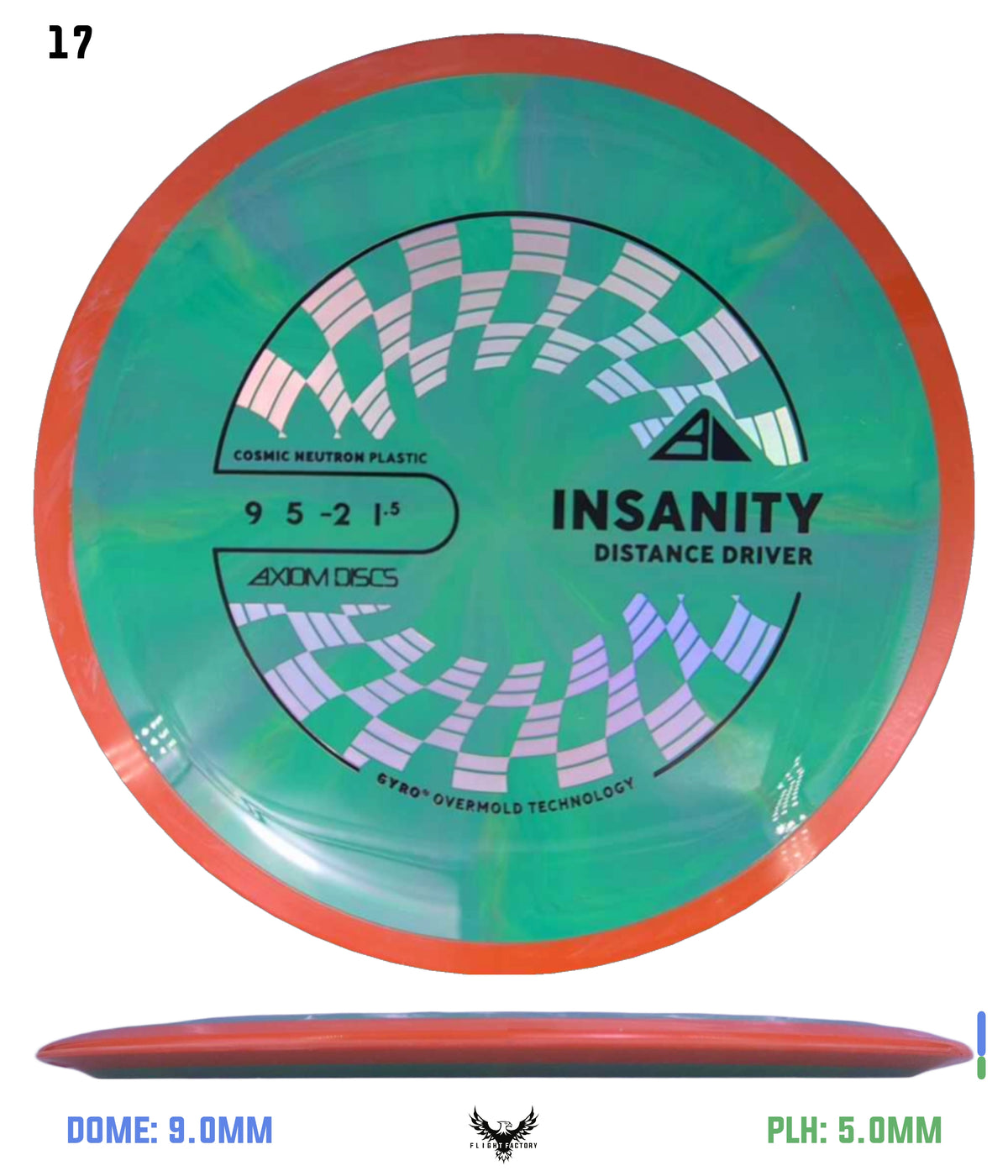 Axiom Cosmic Neutron Insanity - New Stock Stamp