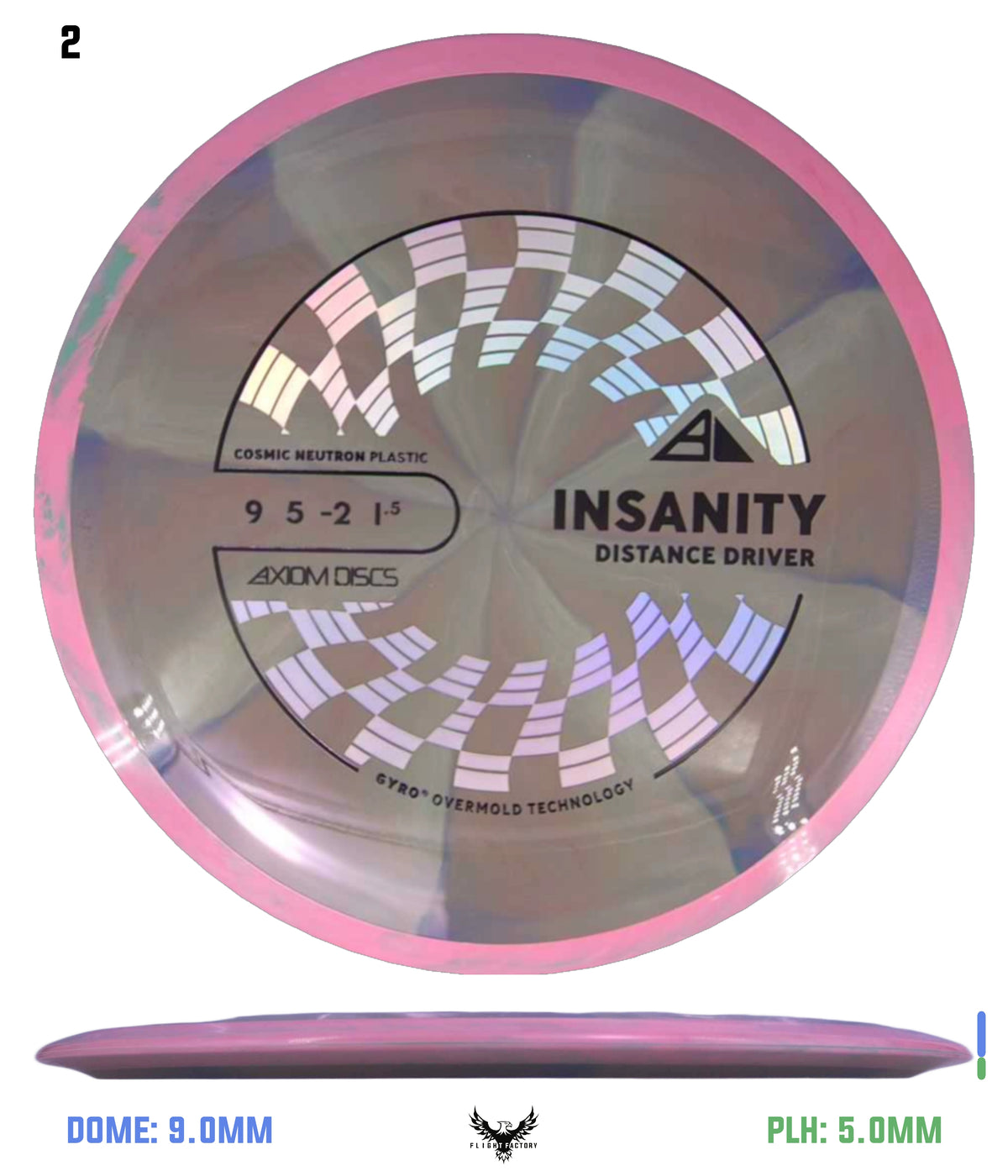 Axiom Cosmic Neutron Insanity - New Stock Stamp