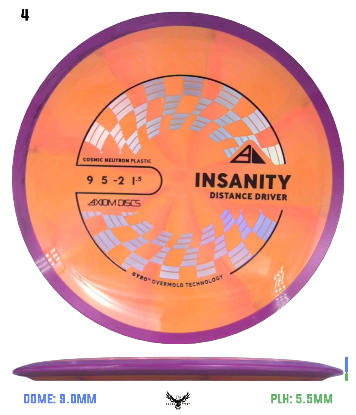 Axiom Cosmic Neutron Insanity - New Stock Stamp