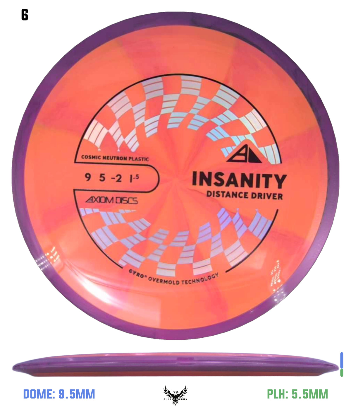 Axiom Cosmic Neutron Insanity - New Stock Stamp