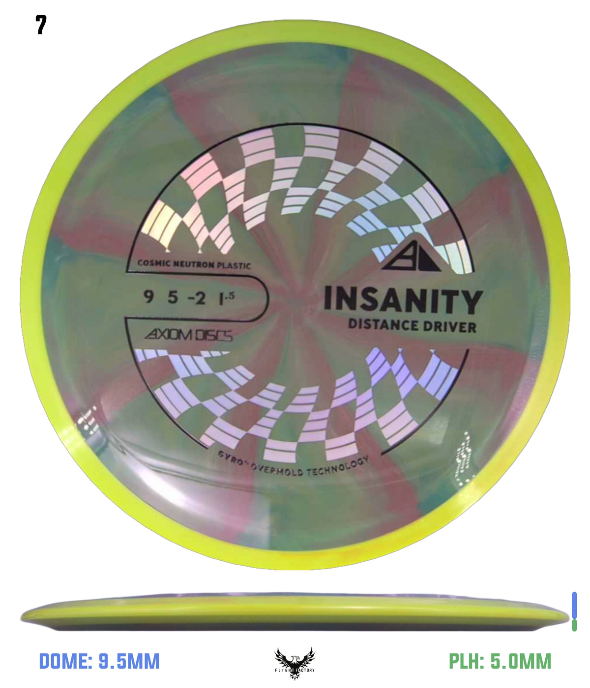 Axiom Cosmic Neutron Insanity - New Stock Stamp